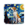 Beagle Van Gogh nuit étoilée