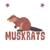 Retro muskrat