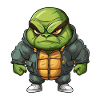 Grim Turtle Design - Cool & Unique