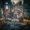 Tokyo at night