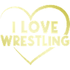 I love wrestling heart