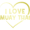 Ich liebe Muay Thai Herz