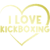 I love kick boxing heart