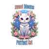 Sweet Blooms Purrfect Cat