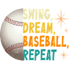 Swing Dream Baseball Repeat