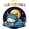 Official Sleep T-Shirt Cat