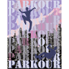 Parkour at dusk