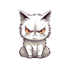 Pissed Looking Cat
