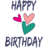 HAPPY BIRTHDAY. JOYEUX ANNIVERSAIRE. ANNIVERSAIRE.