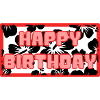 HAPPY BIRTHDAY. JOYEUX ANNIVERSAIRE. ANNIVERSAIRE.