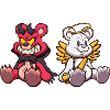 Devil And Angel Teddy Bear