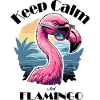 Keep Calm and Flamingo