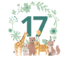 17th anniversary - animal birthday