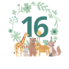 16th anniversary - animal birthday