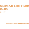 German Shepherd Mom Definition