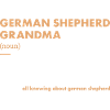 German Shepherd Grandma Definition
