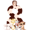 8th anniversary - eighth anniversary animals