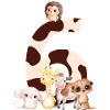 6th Anniversary - Sixth Anniversary Animals