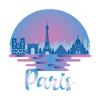 Paris Skyline France Amoureux francophile