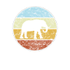 Éléphant Rétro