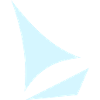 stylized sailboat