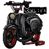 Schwalbe (noir / LowLife) // Illustration