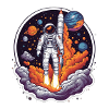 Rocket launch universe