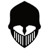 Knight's helmet design - black knight