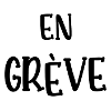 en grève