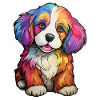 Puppy Dog Rainbow