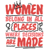 Feminist Women Belong In All