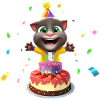 Talking Tom Birthday Cake