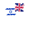 Israel UK Flag British Israeli