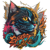 Beautiful Cat Design