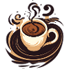 Minimalistisches Kaffeetassen-Design