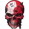 Skull with Evil Eye