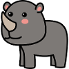 Rhinoceros Comic Animal