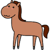 Pferd Comic Tier