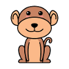 Monkey Comic Animal