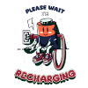 Please wait, I'm recharging