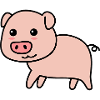 Pig Comic Animal