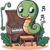 Snake Pianist