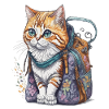 Cat School Bag