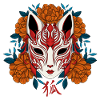 KITSUNE Fox Mask