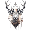 Deer Geometric
