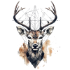 Deer Geometric
