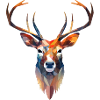Deer Geometric