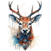 Deer Geometric