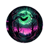Chauves-souris Renards volants Halloween