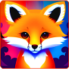 Niedlicher bunter Fuchs